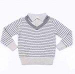 Water Current Warm And Formal Pullover Sweater - For Kids