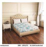 Welspun Antibacterial Double Size Bedsheet With 2 Pillow Cover