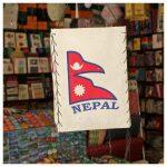 White Nepal Design Lokta Paper Lamp Shade 7*10 Inch