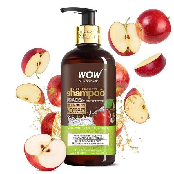 Wow Skin Science Apple Cider Vinegar Shampoo 500Ml