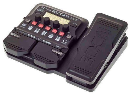Zoom G1X FOUR Guitar Multi-Effects Processor With Expression Pedal
