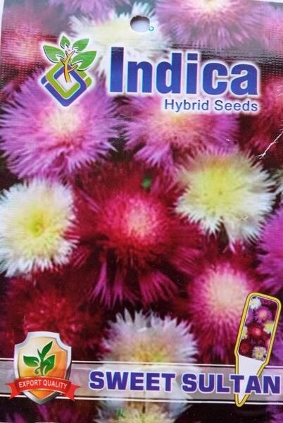 1 Packet Sweet Sultan Mix Flower Seeds 50 Plus Seeds
