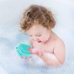 Silicone Bath Brushes Body Exfoliator Soft Massage Brush Baby Cleaning Show Pet