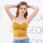 1 Piece Free Size Adjustable Straps Net Floral Bra For Women(Colour may vary)