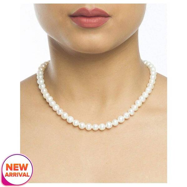 1 Piece Moti Mala / Pearl Beads For Women -Royal Single Line Natural Pearl String Strand Moti Mala Women Girlss Necklace