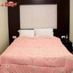 100% cotton double quilt in fiber material