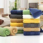 100% Egyptian Cotton bath Towel bathroom Solid Color Sports Towel