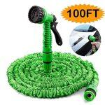 7 Adjustable Modes Car Washer Expandable Magic Garden Water Hose Pipe with Spray Gun Adjustable Modes ( Color Assorted )