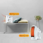 2000W Fan Heater 2 Heat Settings Hot & Cool Blow