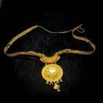 24 Carat Gold Plated Raanihaar For Women