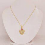 24K Gold Plated Pendant For Women
