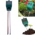 3 in 1 Soil PH Instrument Which Can Measure Sunlight, Moisture And PH Sensor Test Tools Kit