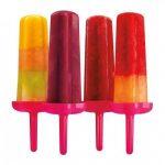 4 Piece Set Cute Design Popsicle Star Mold Ice Mold (4 Piece Set)