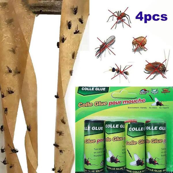 Fly Killer Insect Catcher Glue Trap Non-Toxic Terminator