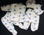 5 Pcs Warm New Born Set