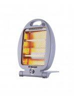 800W Quartz Electric Heater. Grey