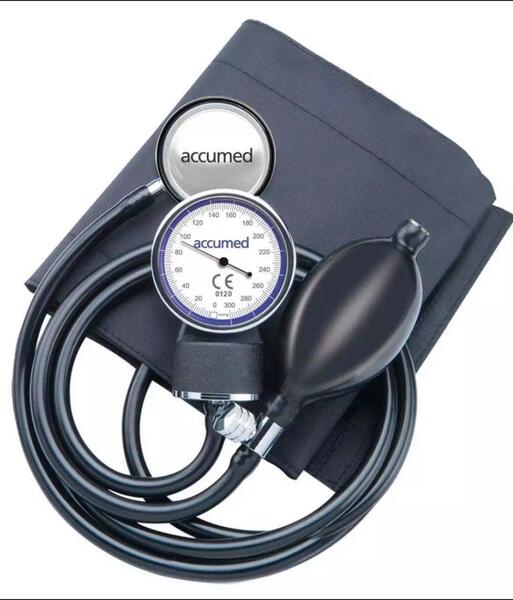 AccuMed Aneroid Sphygmomanometer/Blood Pressure Meter- (Kj-106) Without Stethoscope