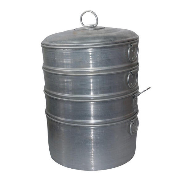 Almunium 4 Layer Momo Pot-9 Inch