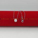 American Diamond Pendant With Chain Necklace For Women