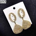 ANX Trendy Shinny Stainless Stud Earring
