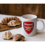 Arsenal Printed Ceramic Mug I Premier League I Local Print I Tea Mug