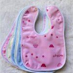 Baby Feeding Bibs Apron for Babies Girls Boys Drool Bips with Snaps