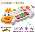 Baby Multicolor Musical Rabbit Piano