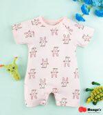 Baby Unisex Rabbit Print Bodysuit