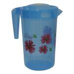 Bagmati Blue Floral Plastic Jug