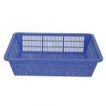 Bagmati Blue Plastic Fruit & Vegetable Sieve Basket- Small