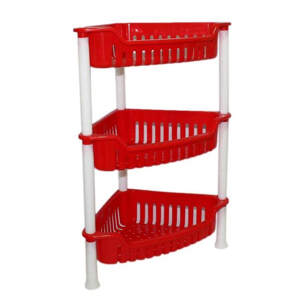Bagmati Plastic 3-Layer Corner Rack