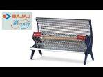 Bajaj Flashy 1000 Watts Radiant Room Heater (Steel)
