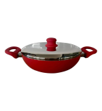 Baltra Non-Stick Kadahi Induction Base- 28 CM