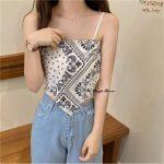 Bandana Crop Top For Women