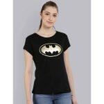 Batman Black Tshirt for Women BM1FWT813