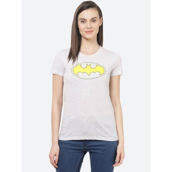 Batman Grey Tshirt for Women STY-19-20-000715