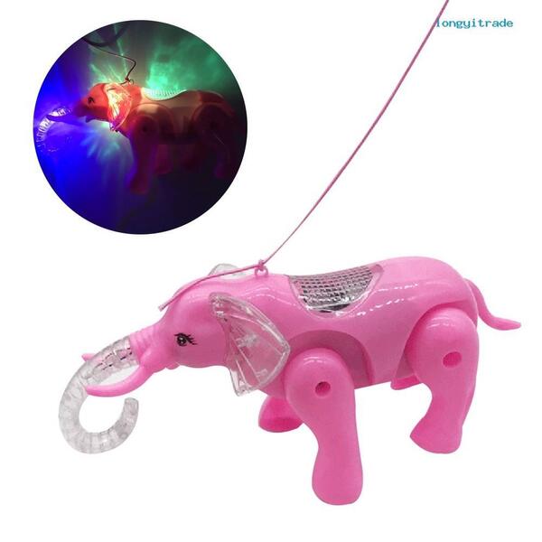 Battery Operated Elephant With Flashing Light And Sound