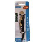 Black 3 In 1 Corkscrew