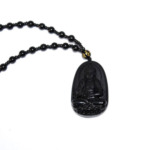 Black Buddha Design Locket