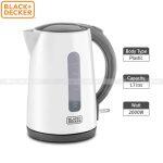 Black+Decker 1.7L Plastic Kettle - JC70-B5