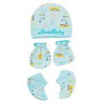 Blue Colour Cartoon Printed Cotton Socks