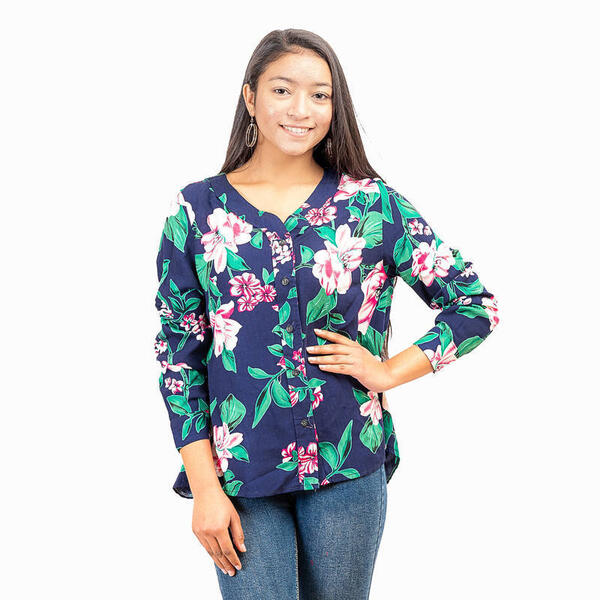 Flower Print Top For Women