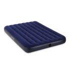 Stripe Flocked Double Inflatable Mattress – 68758