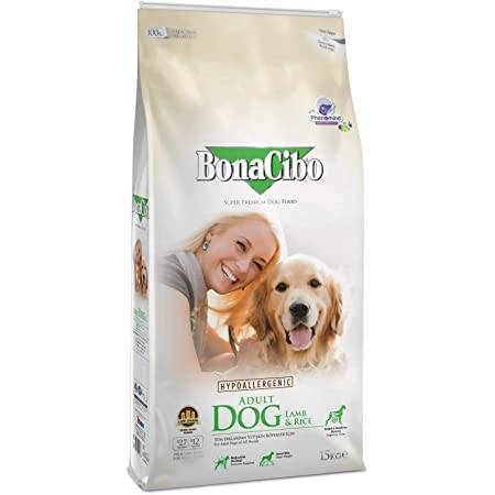 BonaCibo Puppy Dog Food with Lamb and Rice - 15 kg