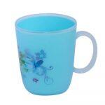 Bpa Free Floral Printed Plastic Mug – 74206