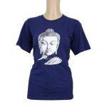 Buddha Printed 100% Cotton T-Shirt For Women