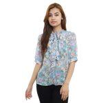 Cascade Collar Top For Women