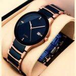 Centrix Rose Gold Ceramic Watch