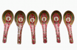 Chinese Porcelain Soup Spoon (Pack of 6)