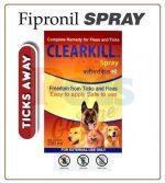 Clearkill – Dog and Cat Fleas and Ticks Spray, 100 Ml